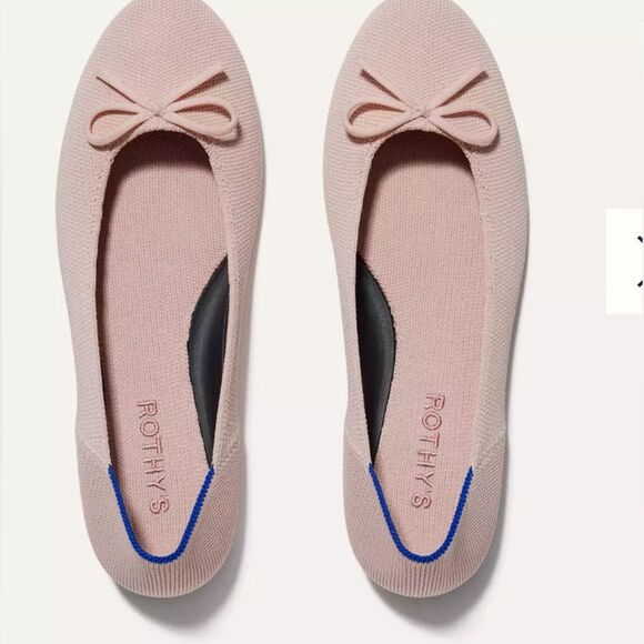Rothy's The Ballet Flats in Pastel Pink Ballerina - Picture 15 of 15